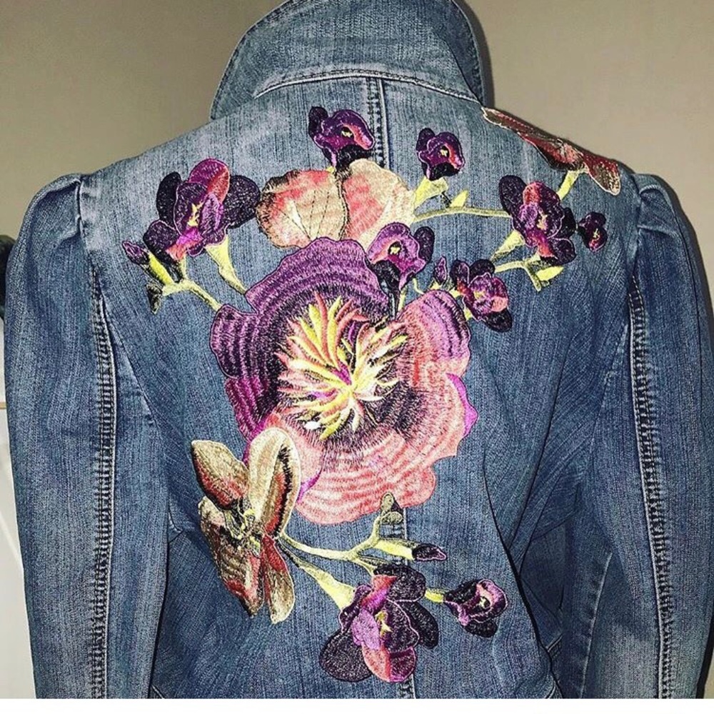 Vintage Custom Allen B. Schwartz Denim Jacket - Picture 2 of 3
